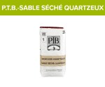 PTB SABLE SÉCHÉ QUARTZ 2 25 kg BLANC Sable blanc, séché QUARTZ - rejoint. & a